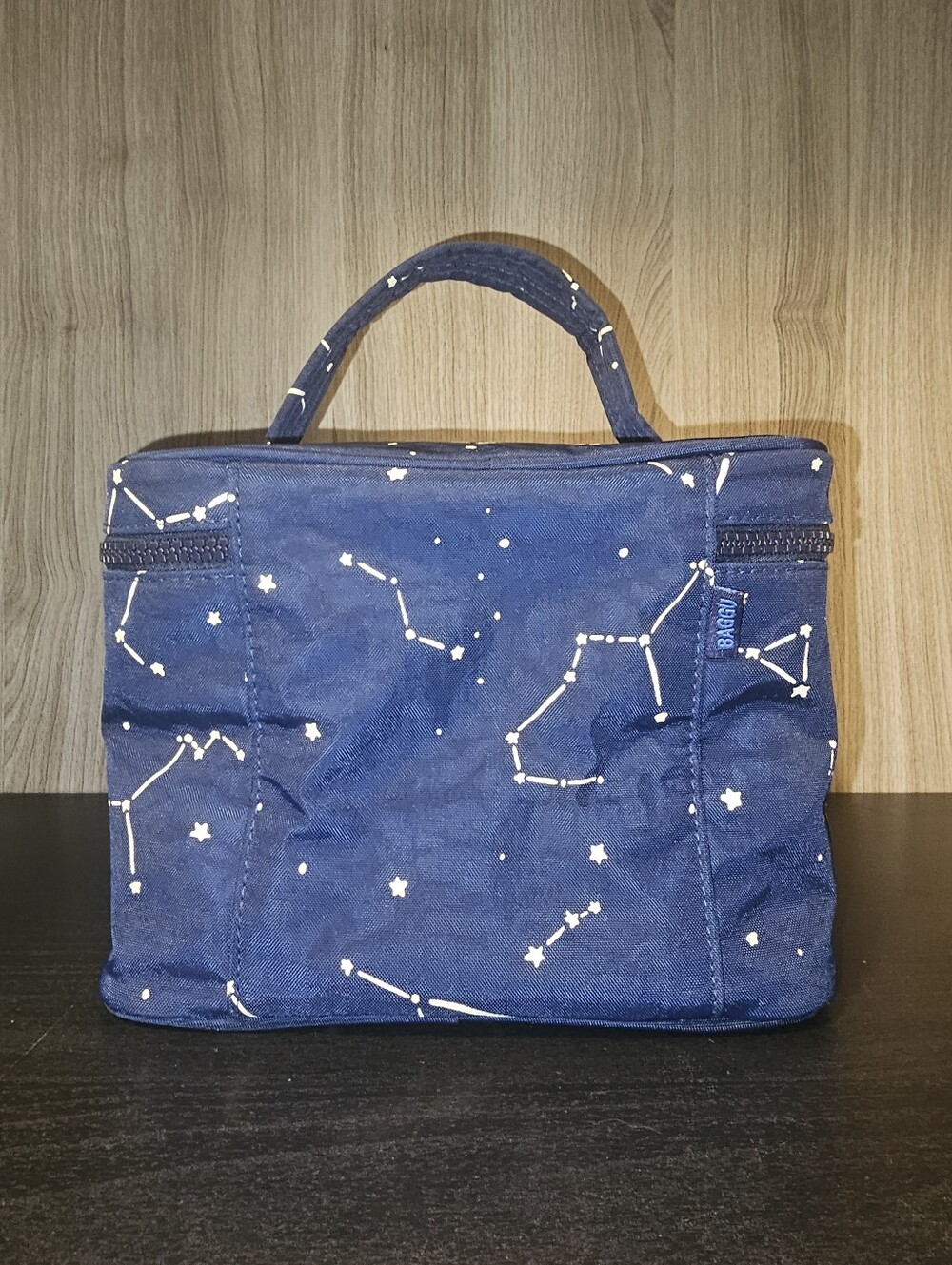 NWOT Baggu Constellation Large Cosmetic Case - Picture 4 of 10